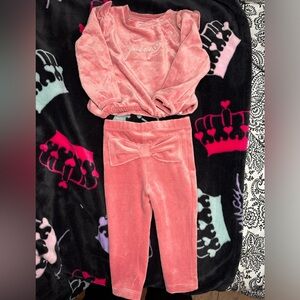 Juicy Couture Blush Velour Outfit